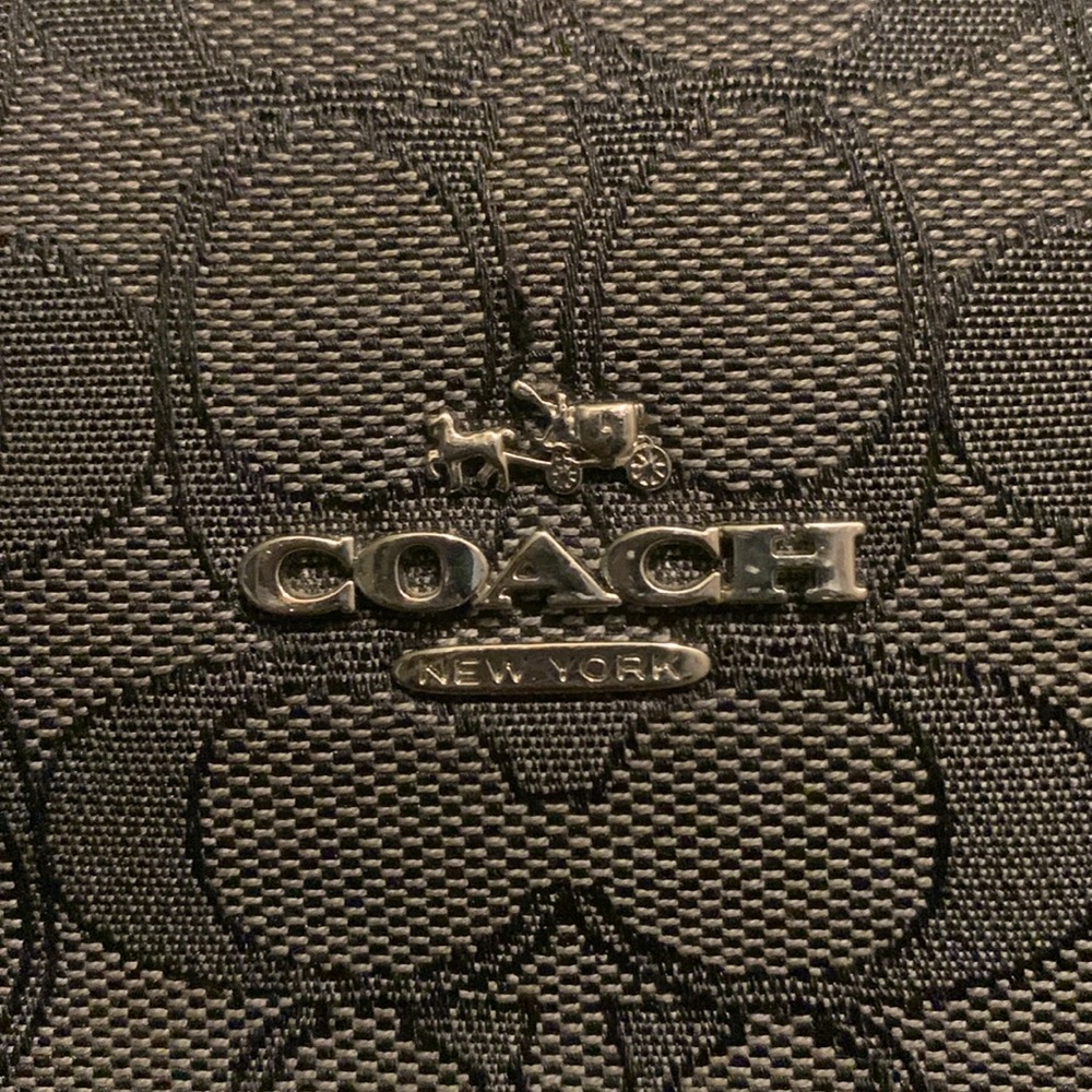 Coach Tan Double Strap Multi Pocket Tote Purse - Picture 2 of 15